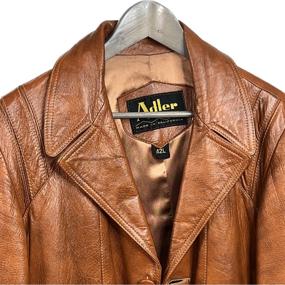 Vintage Leather Jacket - Picture 3 of 7